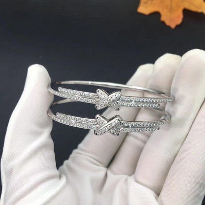 [Lumi Jewellery]JEUX DE BRACELET DIAMONDS SILVER