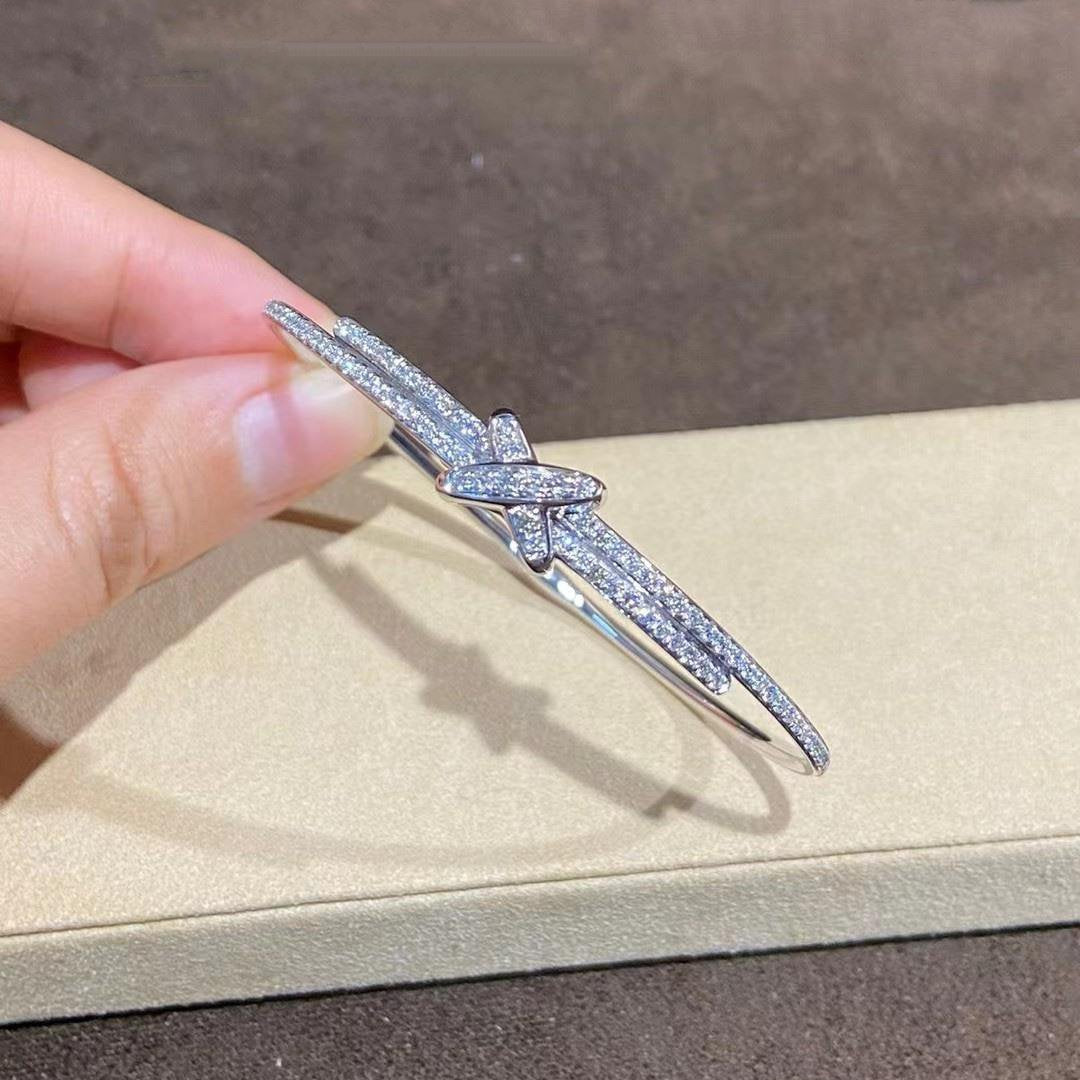 [Lumi Jewellery]JEUX DE BRACELET DIAMONDS SILVER