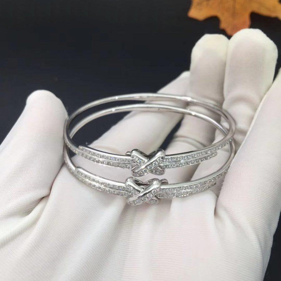 [Lumi Jewellery]JEUX DE BRACELET DIAMONDS SILVER