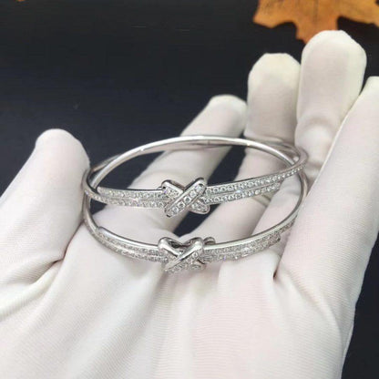 [Lumi Jewellery]JEUX DE BRACELET DIAMONDS SILVER