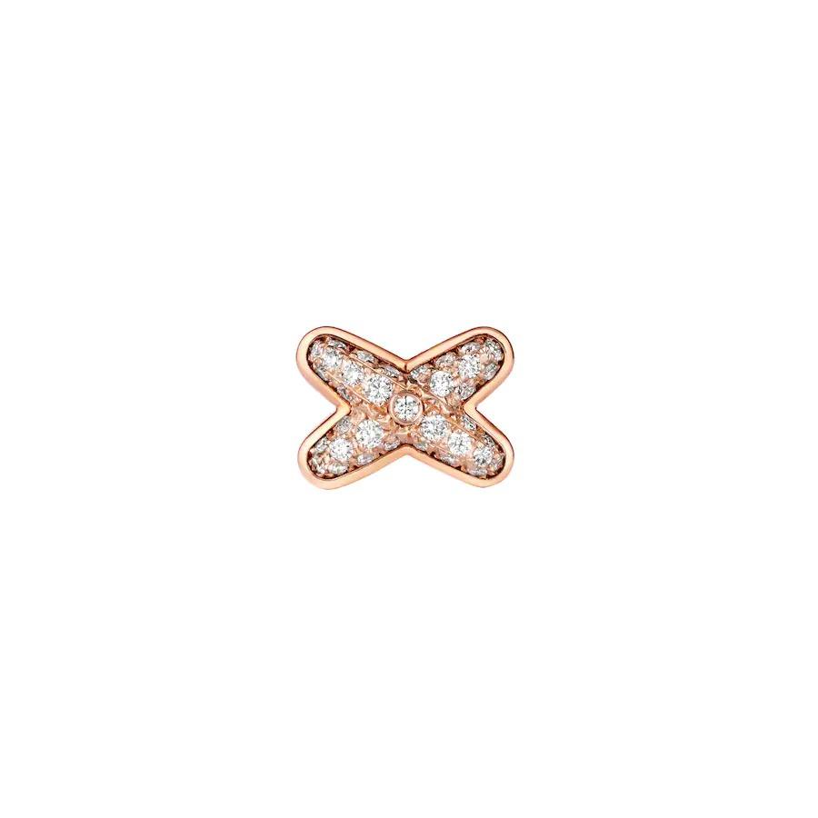 [Lumi Jewellery]JEUX DE PINK GOLD DIAMOND EARRINGS