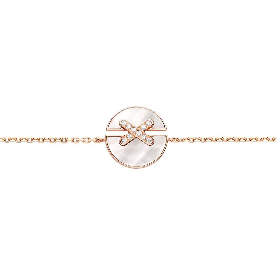 [Lumi Jewellery]JEUX DE BRACELET MOP PINK GOLD DIAMONDS