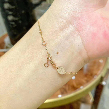 [Lumi Jewellery]JEUX DE BRACELET MOP PINK GOLD DIAMONDS