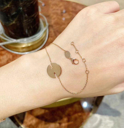 [Lumi Jewellery]JEUX DE BRACELET MOP PINK GOLD DIAMONDS