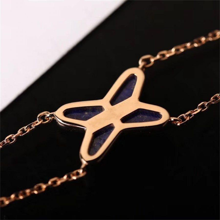 [Lumi Jewellery]Hollow Design Four-Leaf Clover Flower Shape Bracelet