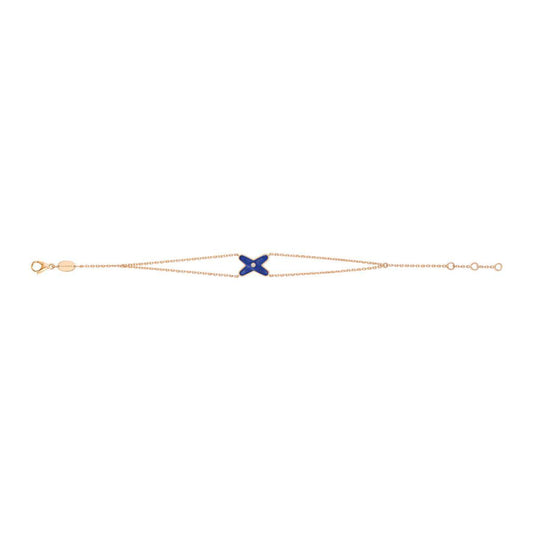 [Lumi Jewellery]Hollow Design Four-Leaf Clover Flower Shape Bracelet