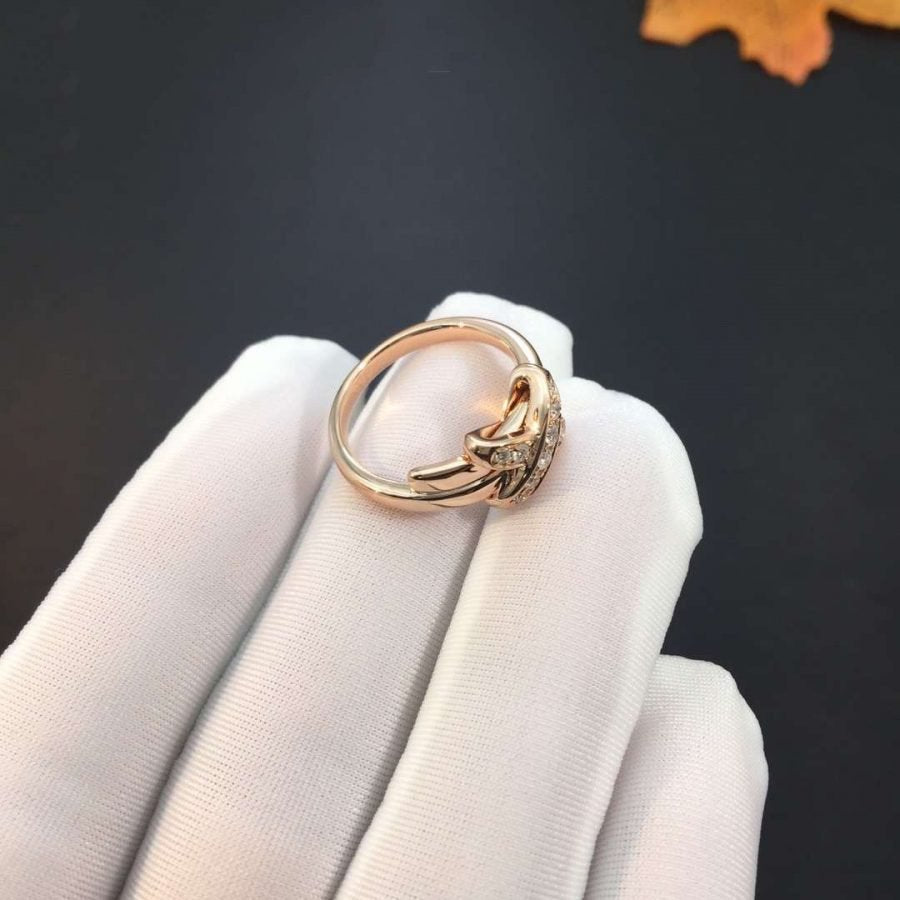[Lumi Jewellery]JEUX DE PINK GOLD DIAMOND RING