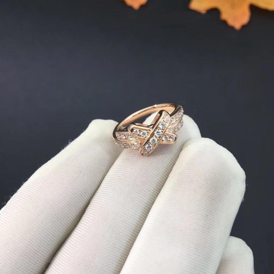 [Lumi Jewellery]JEUX DE RING PINK GOLD DIAMOND