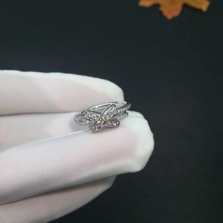 [Lumi Jewellery]JEUX DE SILVER DIAMOND RING
