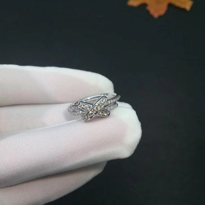 [Lumi Jewellery]JEUX DE SILVER DIAMOND RING