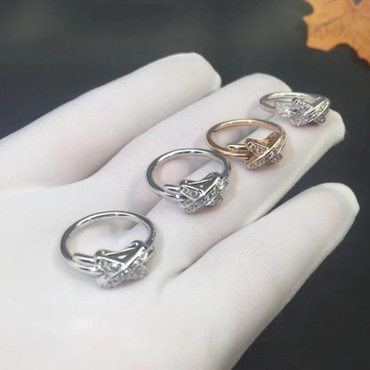[Lumi Jewellery]JEUX DE SILVER DIAMOND RING