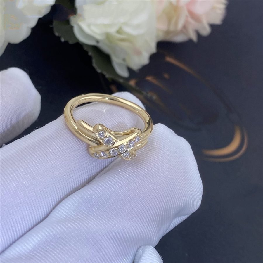 [Lumi Jewellery]JEUX DE GOLD DIAMOND RING