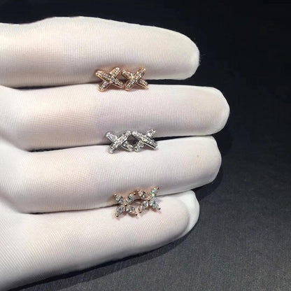 [Lumi Jewellery]JEUX DE DIAMOND EARRINGS