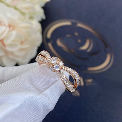 [Lumi Jewellery]LIENS PINK GOLD DIAMOND RING