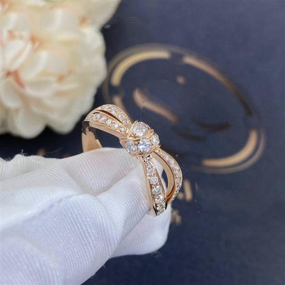 [Lumi Jewellery]LIENS PINK GOLD DIAMOND RING