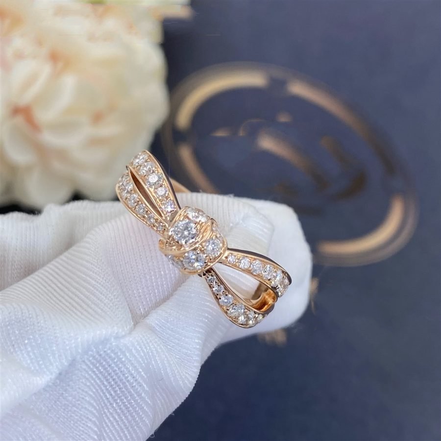 [Lumi Jewellery]LIENS PINK GOLD DIAMOND RING