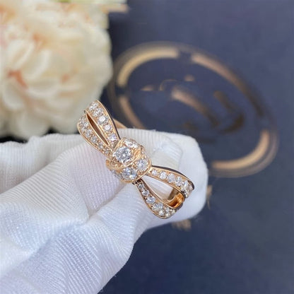 [Lumi Jewellery]LIENS PINK GOLD DIAMOND RING