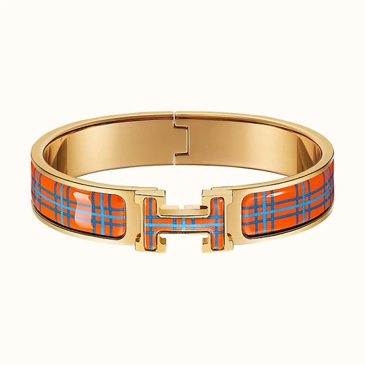 [Lumi Jewellery]H TARTAN BRACELET 12MM