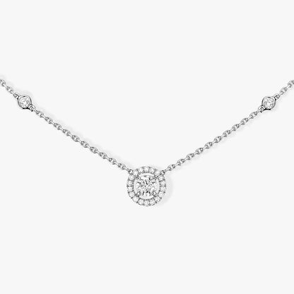 [Lumi]Diamond Necklace 0,20ct Brilliant Shape Joy