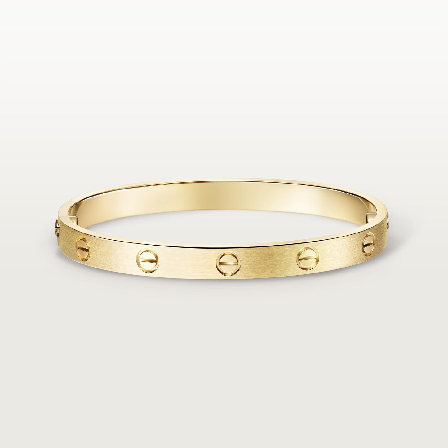 [Lumi Jewelery]LOVE BRACELET 6.1MM BRUSHED
