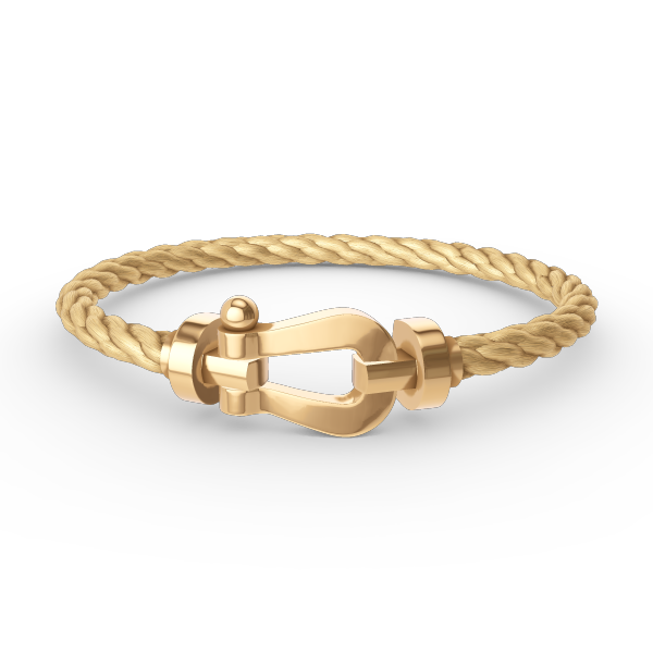 [Lumi Jewellery]FORCE LARGE HORSESHOE NO DIAMOND BRACELET GOLD