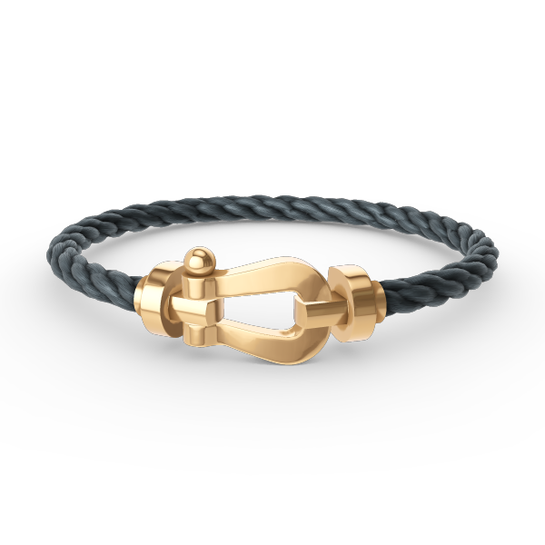 [Lumi Jewellery]FORCE LARGE HORSESHOE NO DIAMOND BRACELET GOLD
