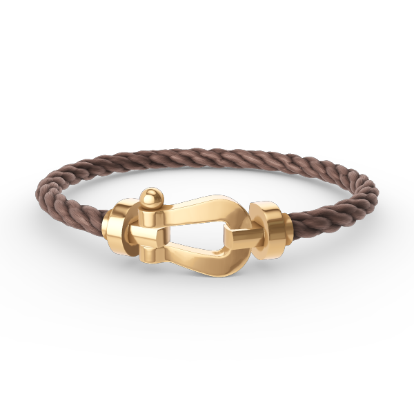 [Lumi Jewellery]FORCE LARGE HORSESHOE NO DIAMOND BRACELET GOLD