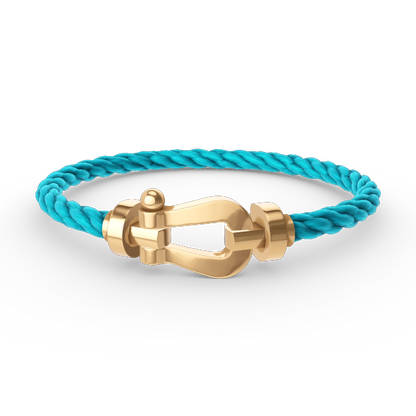 [Lumi Jewellery]FORCE LARGE HORSESHOE NO DIAMOND BRACELET GOLD