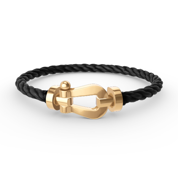 [Lumi Jewellery]FORCE LARGE HORSESHOE NO DIAMOND BRACELET GOLD