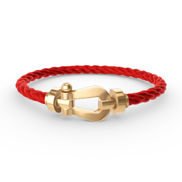 [Lumi Jewellery]FORCE LARGE HORSESHOE NO DIAMOND BRACELET GOLD