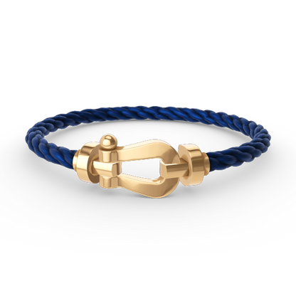 [Lumi Jewellery]FORCE LARGE HORSESHOE NO DIAMOND BRACELET GOLD