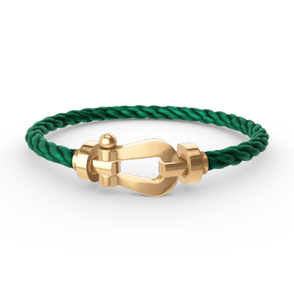 [Lumi Jewellery]FORCE LARGE HORSESHOE NO DIAMOND BRACELET GOLD