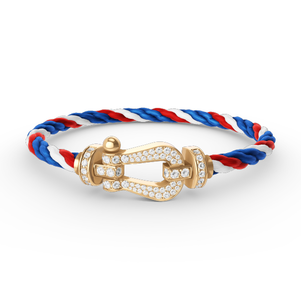 [Lumi Jewellery]FORCE LARGE HORSESHOE FULL DIAMOND BRACELET GOLD