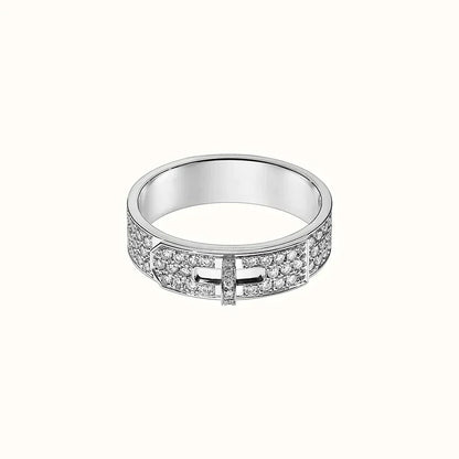 [Lumi Jewellery]KELLY SILVER DIAMOND RING