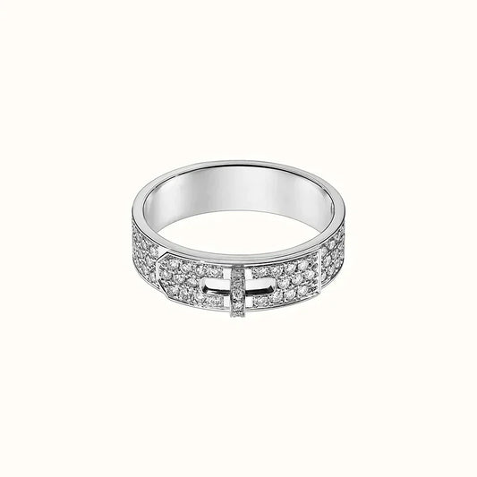 [Lumi Jewellery]KELLY SILVER DIAMOND RING