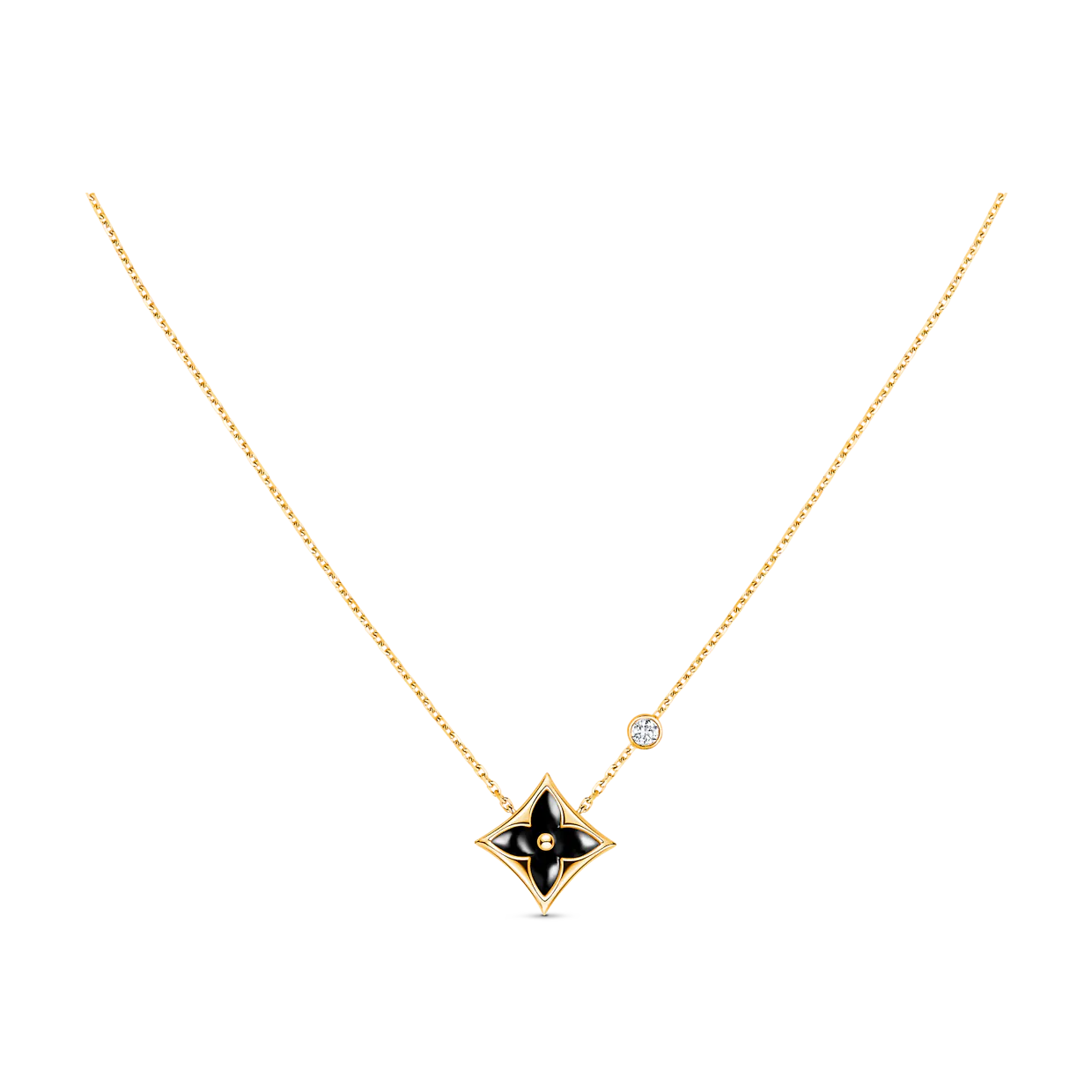 [Lumi Jewellery]STAR BLACK MOP NECKLACE