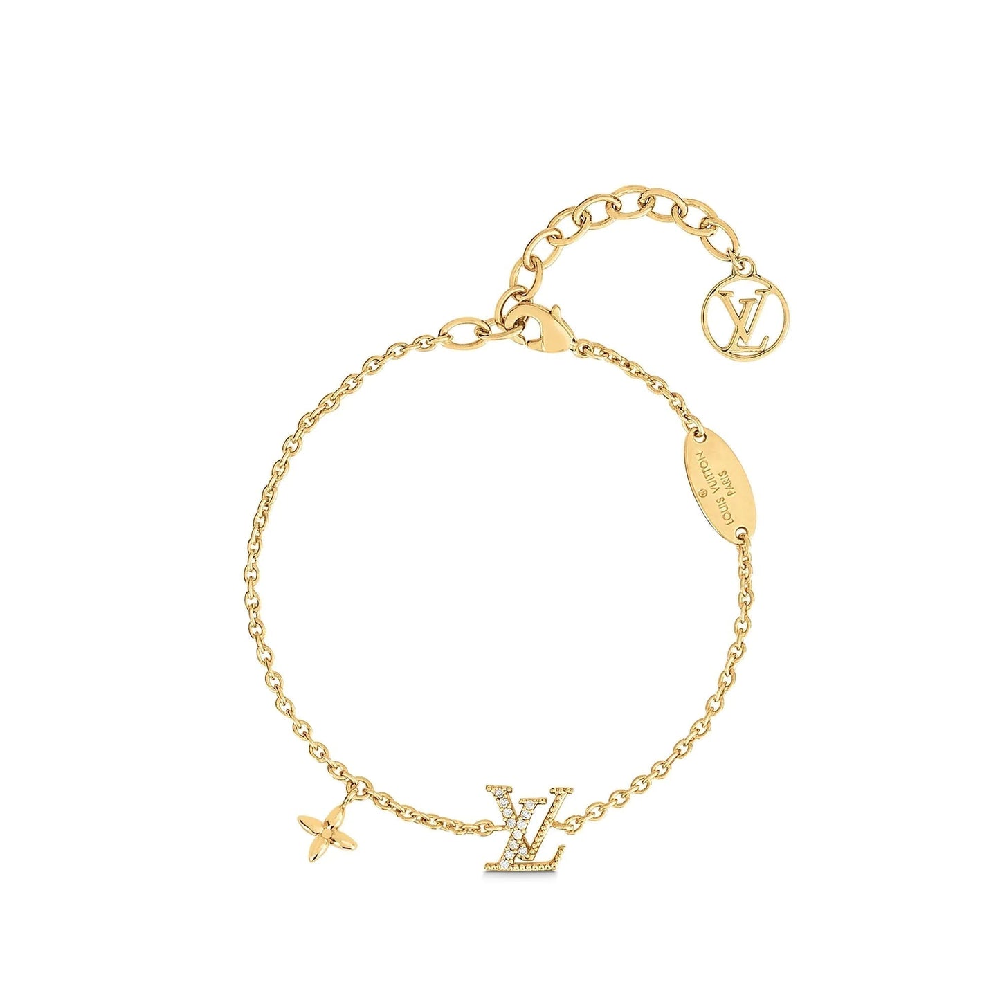[Lumi Jewellery]LOGO STAR MOTIF GOLD BRACELET
