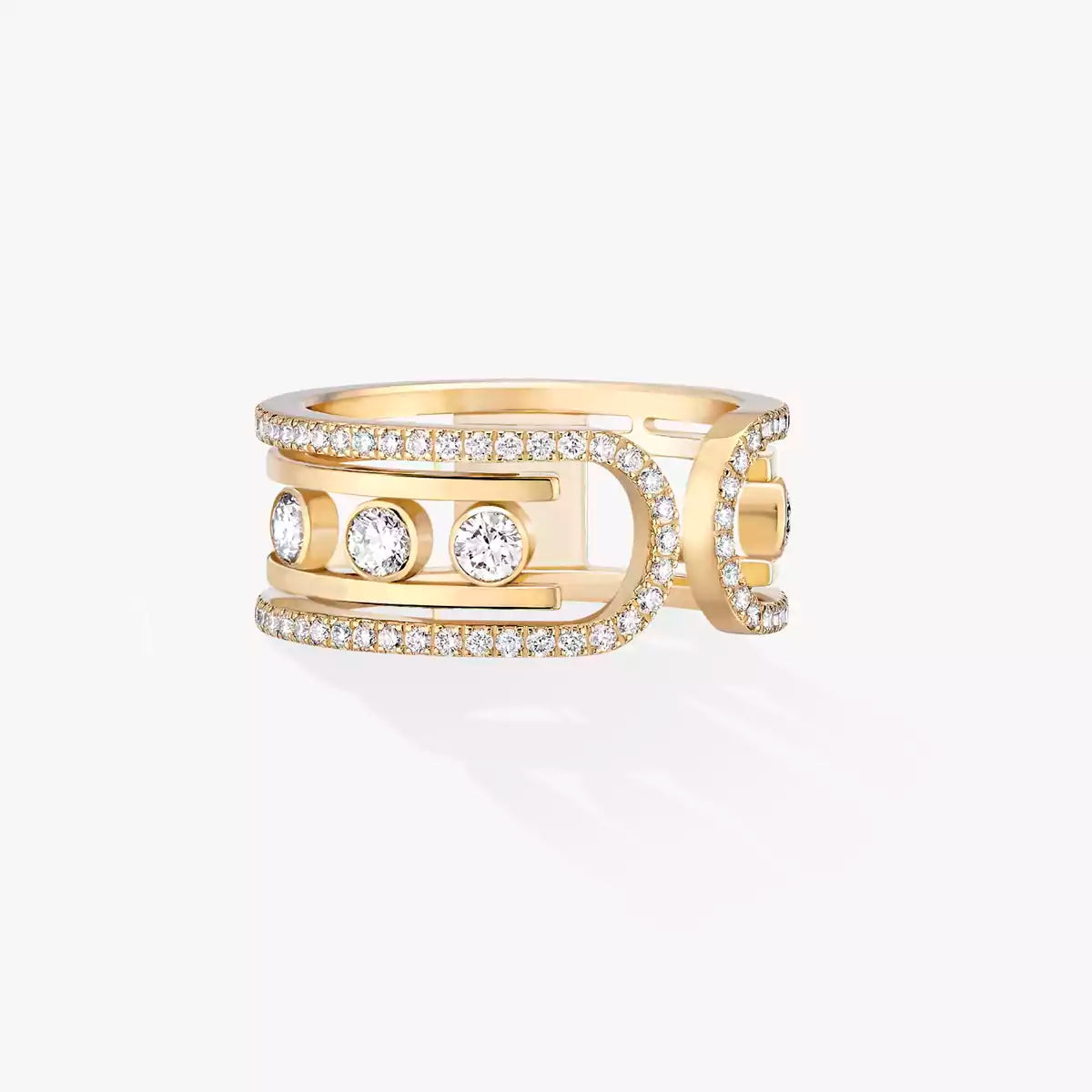 [Lumi]Move 10th Diamond Ring in Gold