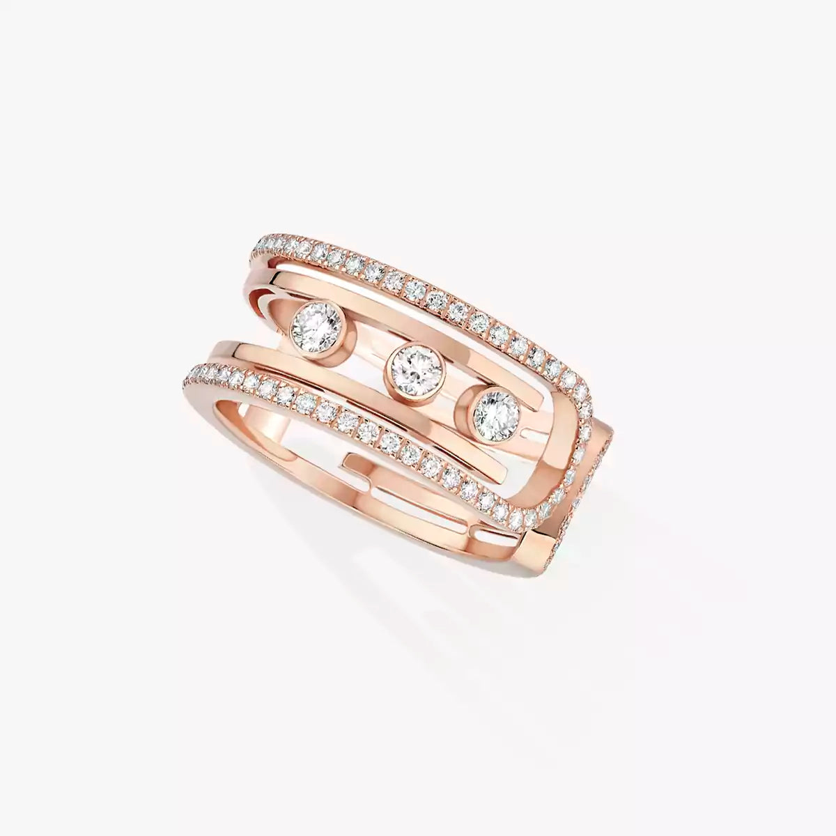 [Lumi Jewels]Move 10th Diamond Ring in Gold