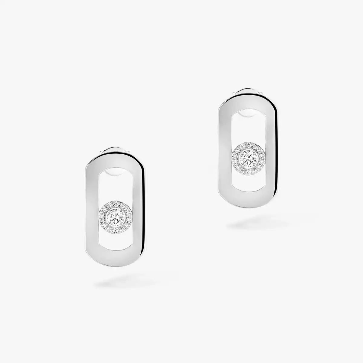 [Lumi]So Move Diamond Earrings in Yellow Gold