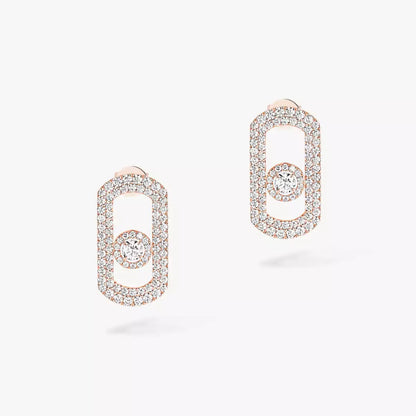 [Lumi]So Move Pave_-Set Diamond Earrings in Silver
