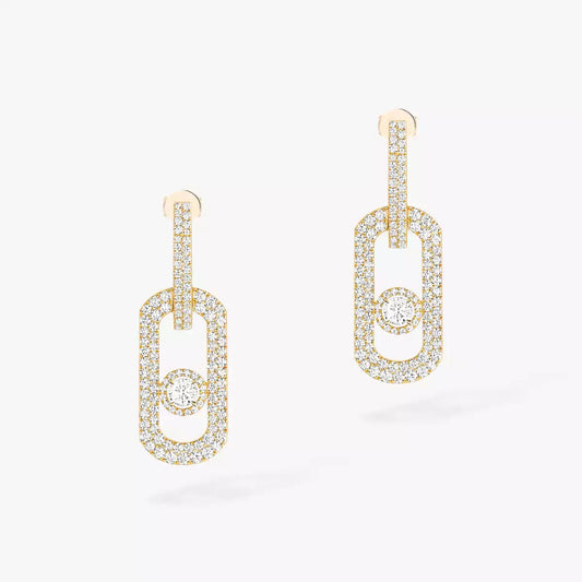 [Lumi]So Move XL Pave_-Set Diamond Pendant Earrings