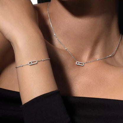 [Lumi]Diamond Necklace Move Uno