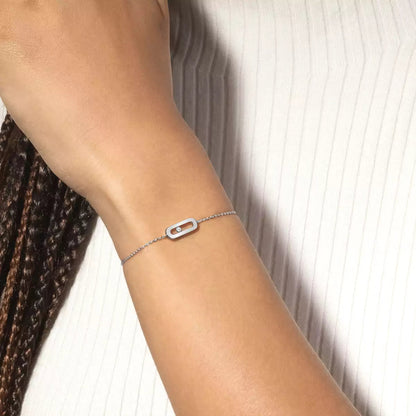 [Lumi]Move Uno Diamond Bracelet