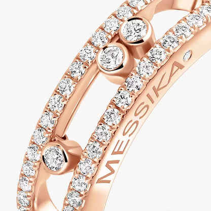 [Lumi] Baby Move Gold Diamond Pave_ Ring