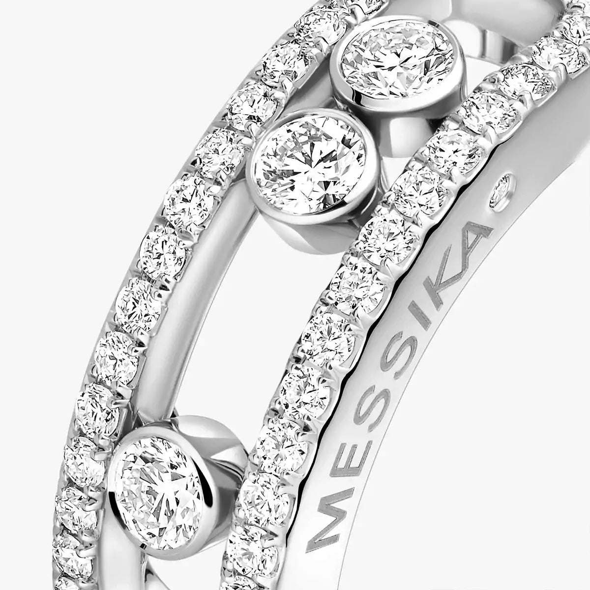[Lumi] Move Gold Diamond Pave_ Ring