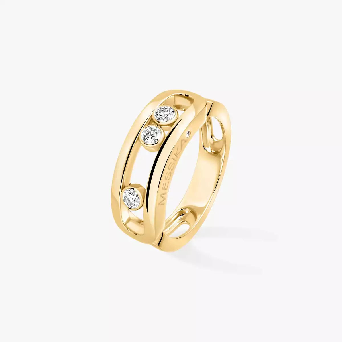 [Lumi] MoveGold Diamond Ring