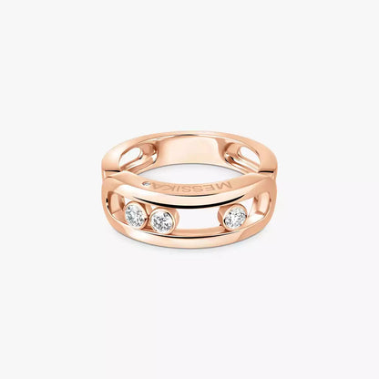 [Lumi] MoveGold Diamond Ring