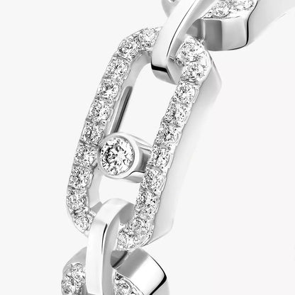 [Lumi]Move Link Pave_-Set Diamond Ring in Gold