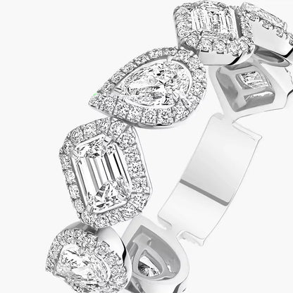 [Lumi]Diamond Wedding Ring My Twin